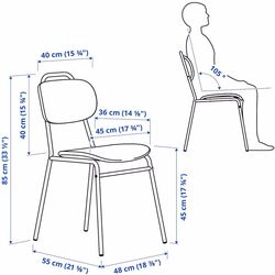 Set mobilier de gradina Ikea Segeron/Ensholm 91x147 Verde Inchis/Gri/Verde (1+4) Thumb