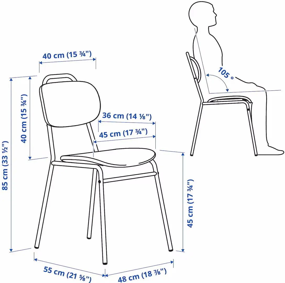 Set mobilier de gradina Ikea Segeron/Ensholm 91x147 Verde Inchis/Gri/Verde (1+4)