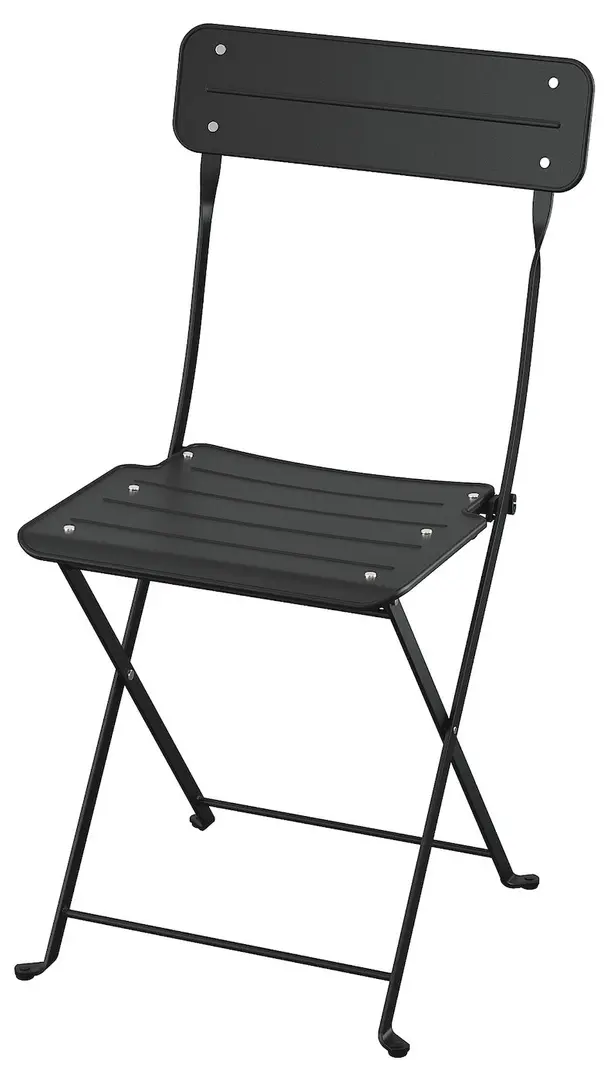 Set mobilier de gradina Ikea Sundso 2 scaune/pliante 65 (Antracit)