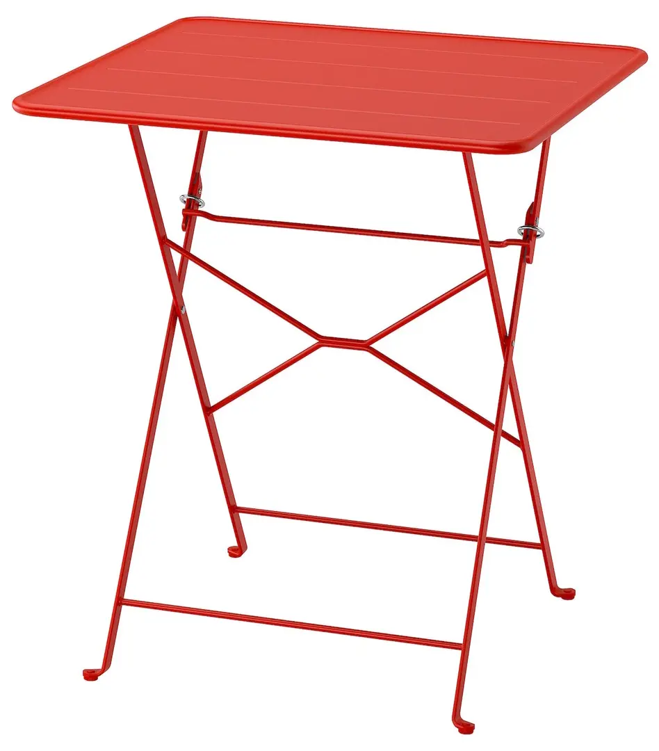 Комплект садовой мебели Ikea Sundso 2 стула/складные 65x65 (Светло-красный) - 3