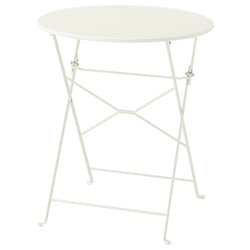 Set mobilier de gradina Ikea Sundso/Kuddarna 2 scaune/pliante 65 (Alb murdar/Gri deschis-bej) Thumb