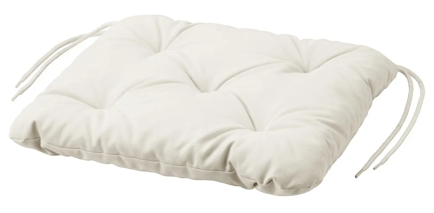 Set mobilier de gradina Ikea Sundso/Kuddarna 2 scaune/pliante 65x65 (Rosu deschis/Gri deschis-bej) - 4