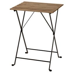 Set mobilier de gradina Ikea Tarno 2 scaune pliante (Negru/Maro Deschis Vopsit/Froson/Duvholmen Bej) Thumb