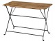 Set mobilier de gradina Ikea Tarno 4 scaune (Negru/Maro Deschis Vopsit/Froson/Duvholmen Bej)