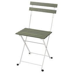 Set mobilier de gradina Ikea Tarno/Kuddarna 55x54 (Alb/Verde/Gri deschis-bej) Thumb