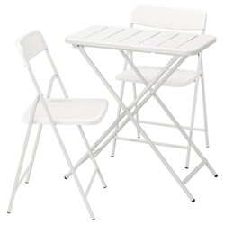 Set mobilier de gradina Ikea Torparo 70x42 (Alb)
