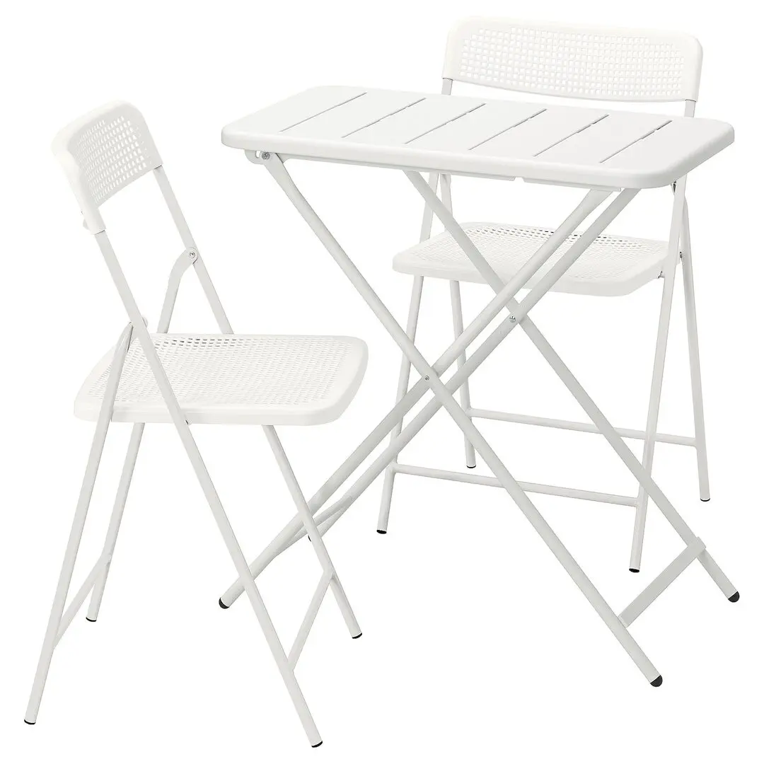 Set mobilier de gradina Ikea Torparo 70x42 (Alb)