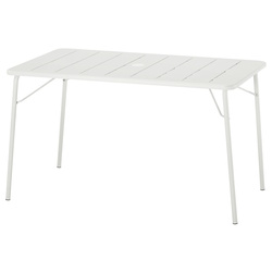 Set mobilier de gradina Ikea Torparo cu brate 130x74 (Alb) Thumb