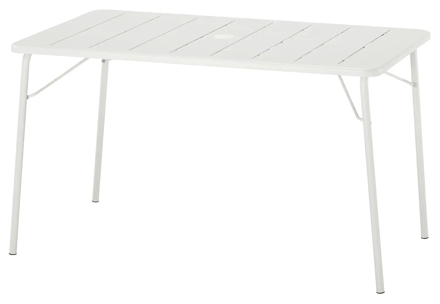 Set mobilier de gradina Ikea Torparo cu brate 130x74 (Alb)