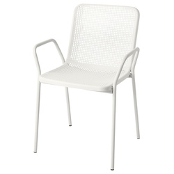 Set mobilier de gradina Ikea Torparo cu brate 130x74 (Alb) Thumb