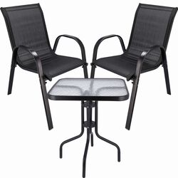 Set mobilier de gradina Jumi Fiesta OM-967977 (Black) Thumb