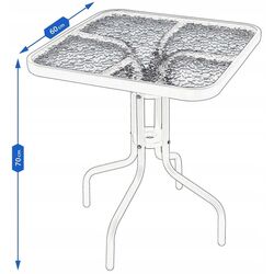 Set mobilier de gradina Jumi Fiesta OM-967977 (Black) Thumb