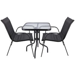 Set mobilier de gradina Jumi Fiesta OM-967977 (Black) Thumb