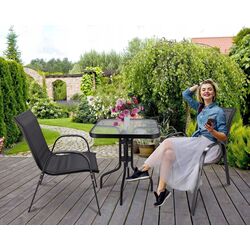 Set mobilier de gradina Jumi Fiesta OM-967977 (Black) Thumb