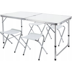 Set mobilier de gradina Jumi OM-258891 (White) Thumb