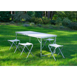 Set mobilier de gradina Jumi OM-258891 (White)