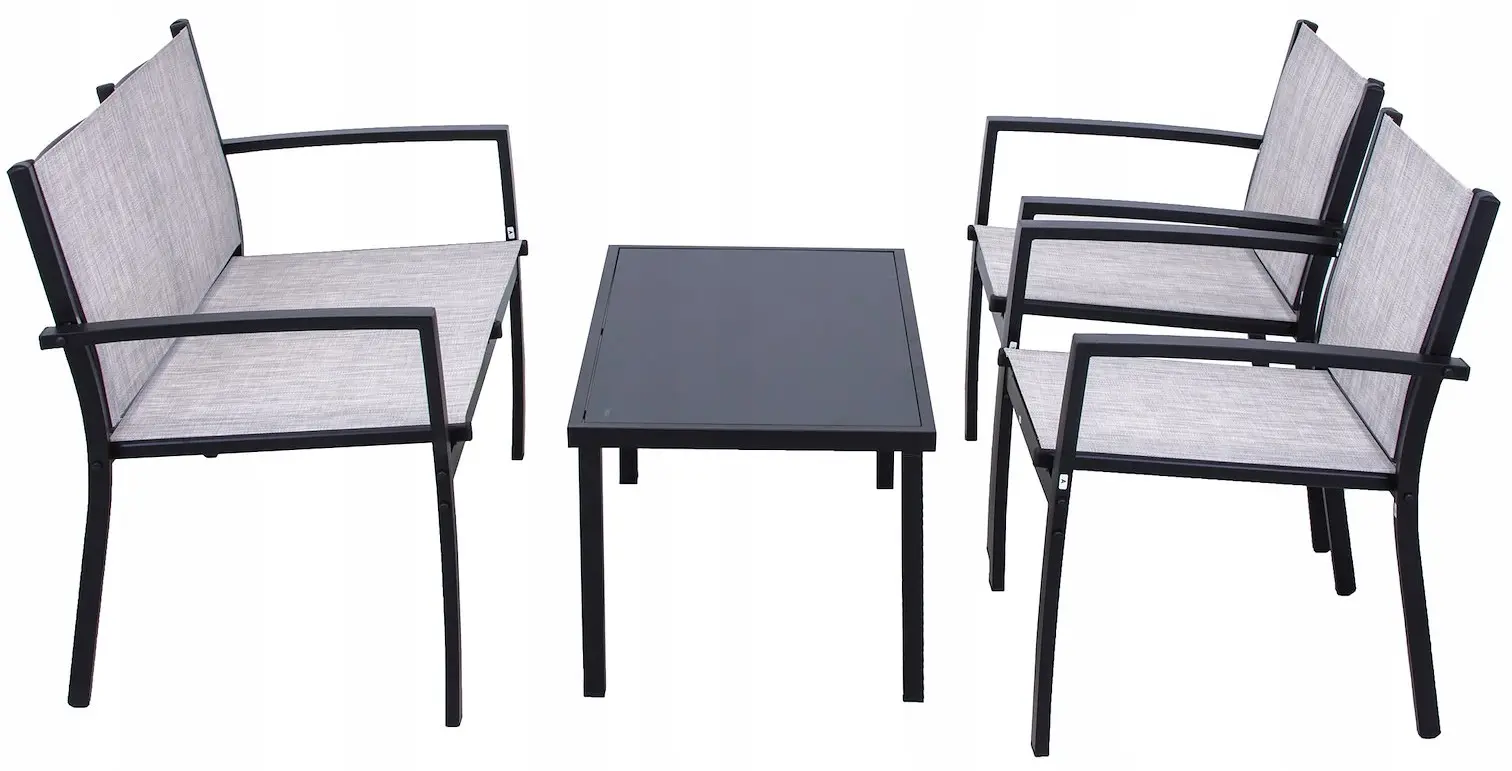 Set mobilier de gradina Jumi OM-281875 (Grey)