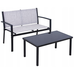 Set mobilier de gradina Jumi OM-281875 (Grey) Thumb
