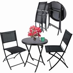 Set mobilier de gradina Jumi OM-886094 (Black) Thumb