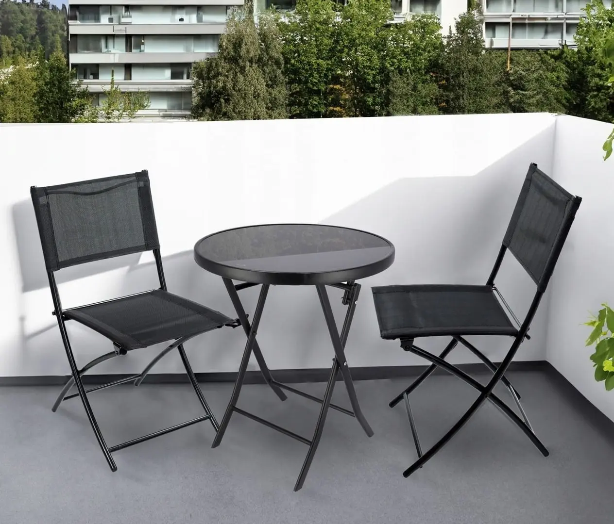 Set mobilier de gradina Jumi OM-886094 (Black)