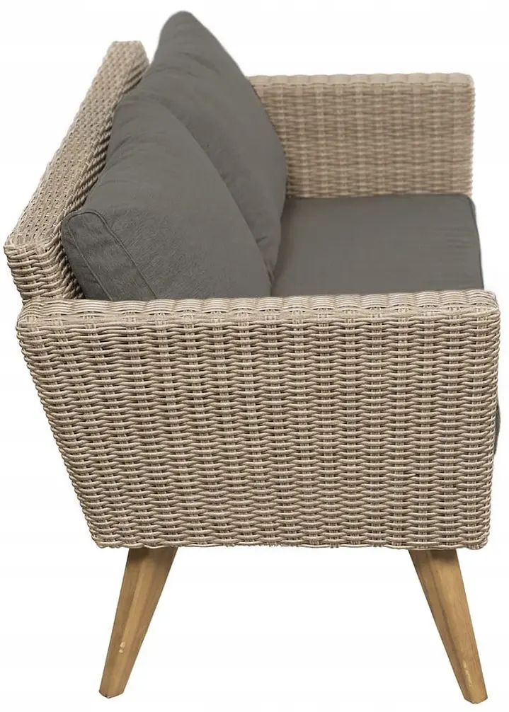 Set mobilier de gradina Jumi Malmo (Brown/Grey)