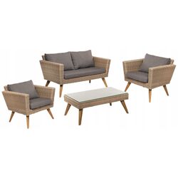 Set mobilier de gradina Jumi Malmo (Brown/Grey)