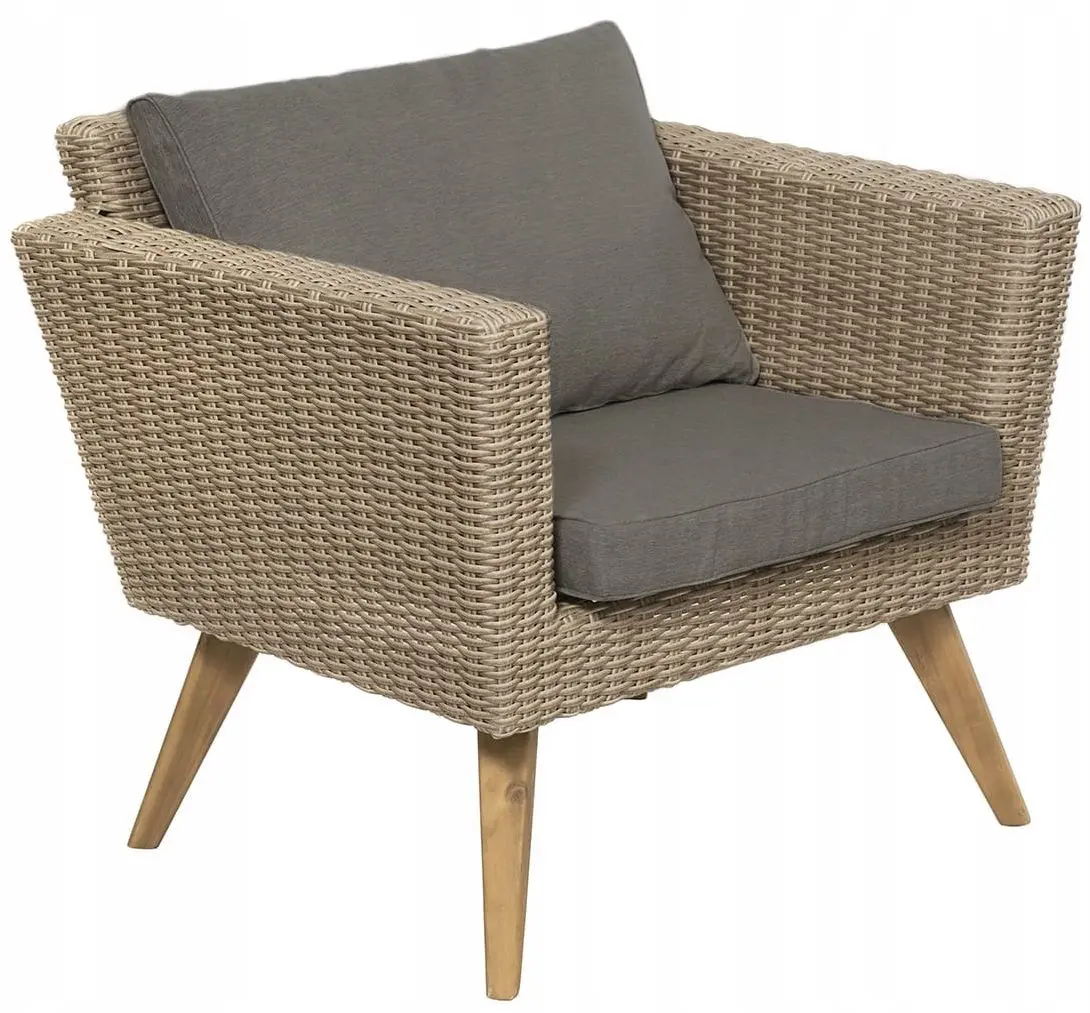 Set mobilier de gradina Jumi Malmo (Brown/Grey)