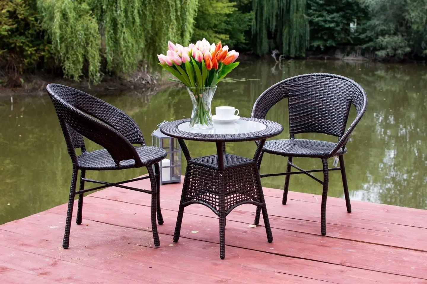 Set mobilier de gradină Jumi Saturn (Brown)