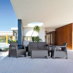 Set mobilier de gradina Keter Bahamas (Graphite) Thumb