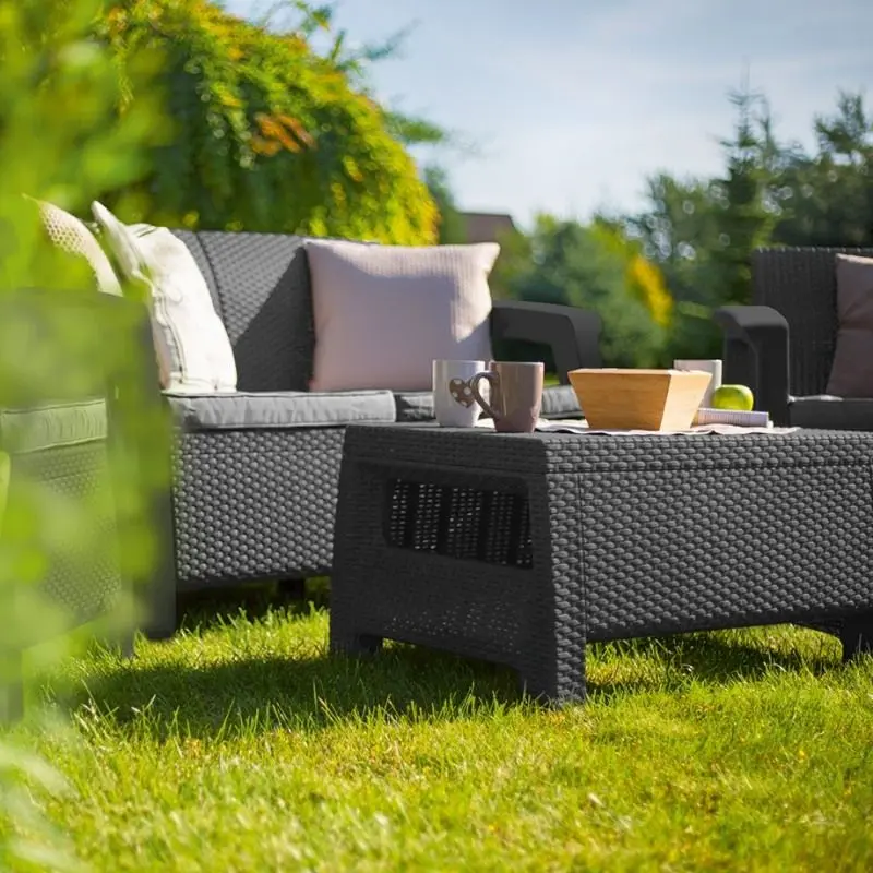 Set mobilier de gradina Keter Bahamas (Graphite) - 5