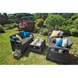 Set mobilier de gradina Keter Bahamas (Graphite) Thumb