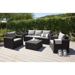 Set mobilier de grădină Keter California 253326 (Graphite/Grey) Thumb