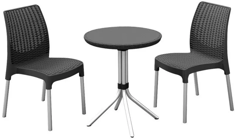 Set mobilier de gradina Keter Chelsea (Anthracite)