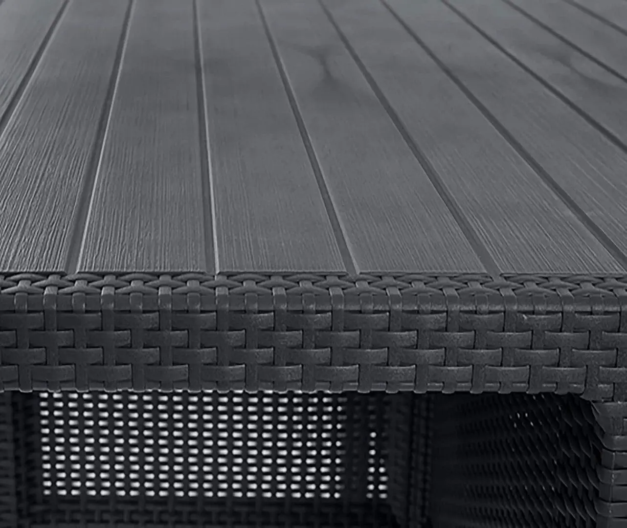 Set mobilier de gradina Keter Columbia 9 (Graphite/Gray) - 3