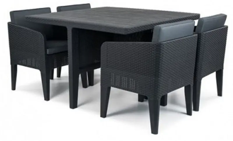 Set mobilier de gradina Keter Columbia (Graphite) - 2