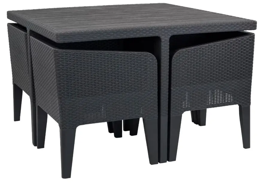 Set mobilier de gradina Keter Columbia (Graphite) - 3