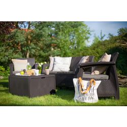 Set mobilier de grădină Keter Corfu Box 2327 (Brown/Taupe) Thumb