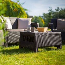 Set mobilier de gradina Keter Corfu (Brown) Thumb