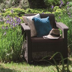 Set mobilier de gradina Keter Corfu (Brown) Thumb