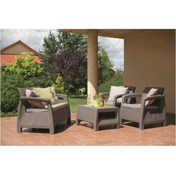 Set mobilier de gradina Keter Corfu (Cappuccino) Thumb