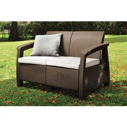 Set mobilier de gradina Keter Corfu Rest (Brown) Thumb