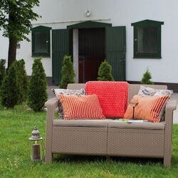 Set mobilier de gradina Keter Corfu Rest (Cappuccino) Thumb