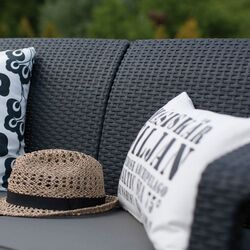 Set mobilier de gradina Keter Corfu Rest (Graphite) Thumb