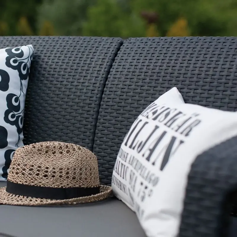 Set mobilier de gradina Keter Corfu Rest (Graphite) - 5