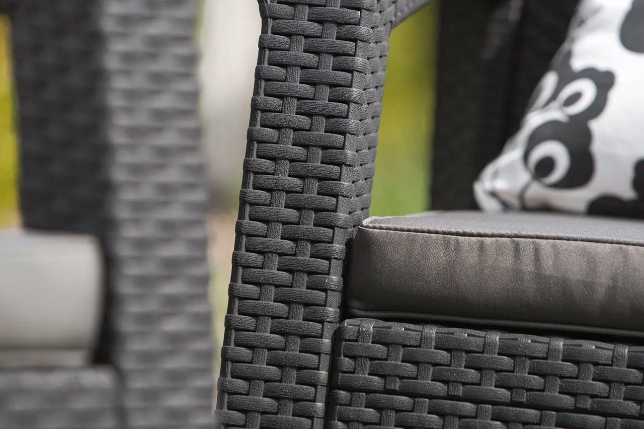 Set mobilier de grădină Keter Corfu Weekend 1910 (Graphite/Grey) - 4