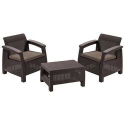 Set mobilier de gradina Keter Corfu Weekend (Brown)