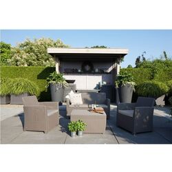 Set mobilier de gradina Keter Corona (Cappuccino) Thumb