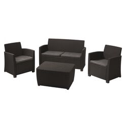 Set mobilier de gradina Keter Corona (Graphite)