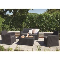 Set mobilier de gradina Keter Corona (Graphite) Thumb