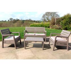 Set mobilier de gradina Keter Delano (Cappuccino) Thumb